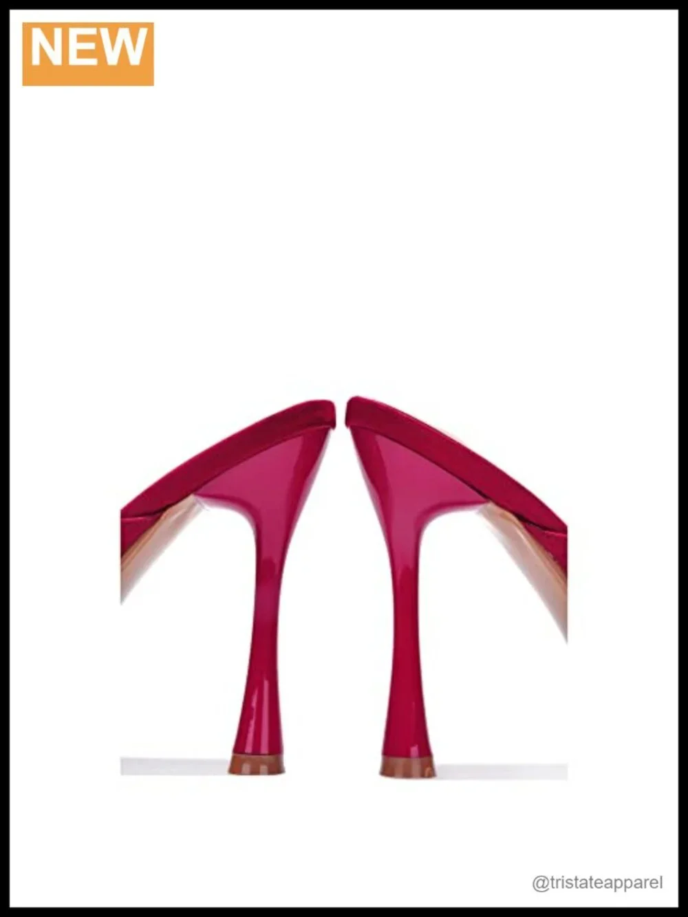 Cape Robbin Disteny Sexy Stiletto High Heels Square Open Toe Slingback Sandals